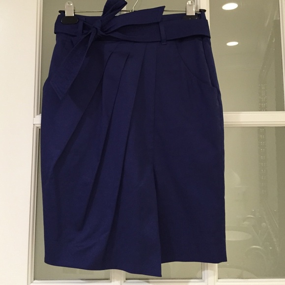 Karen Millen Dresses & Skirts - Karen Millen Blue Skirt